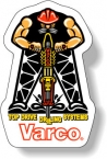 Promotional .004 Custom Shape White Gloss Vinyl / std adhesive Decals (37 to 50 square inches) Screen-printed