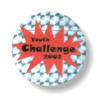 Promotional .002 Custom Shape Silver Prismatic Vinyl / mosaic 1/4" Decals (351 to 400 square inches) Screen-printed