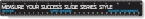 Promotional .060 White Styrene Plastic Ruler / round corners (1.375" x 12.25")