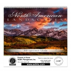 Promotional Landscapes Of North America Spiral Bound Wall Calendar